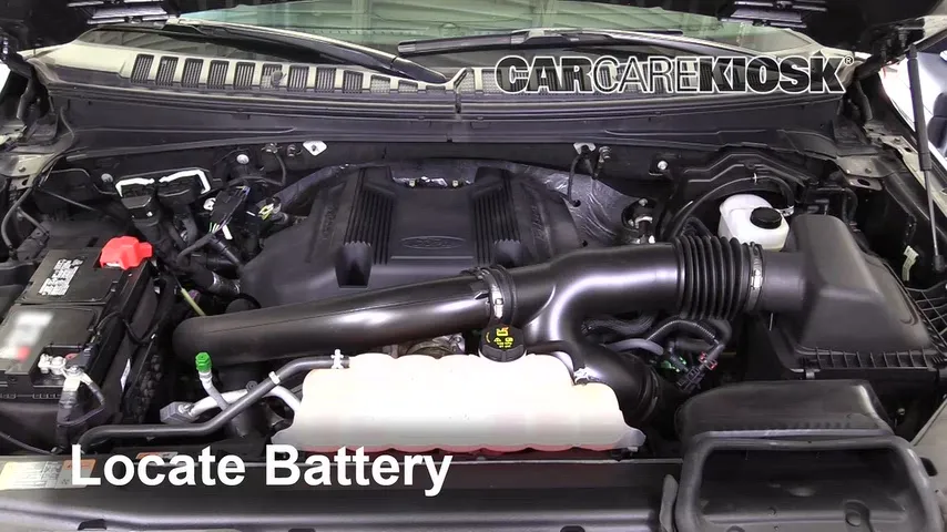 2018 Ford Expedition Max XLT 3.5L V6 Turbo Battery Jumpstart